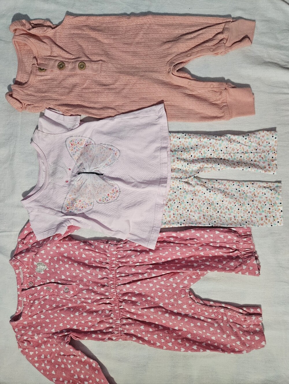 Baby Girl 0-6 Mth Clothing Bundle